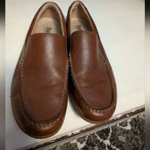 Born Brown Leather Men's Loafers size 12